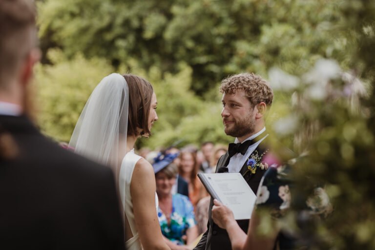 Celebrant Wedding At Home - so relaxed and comfortable