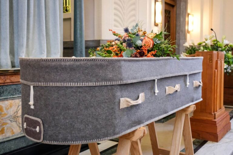 GFG Inspirational Funerals Felt Coffin 768x512